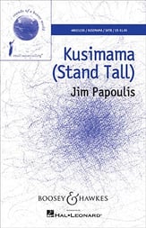 Kusimama SATB choral sheet music cover